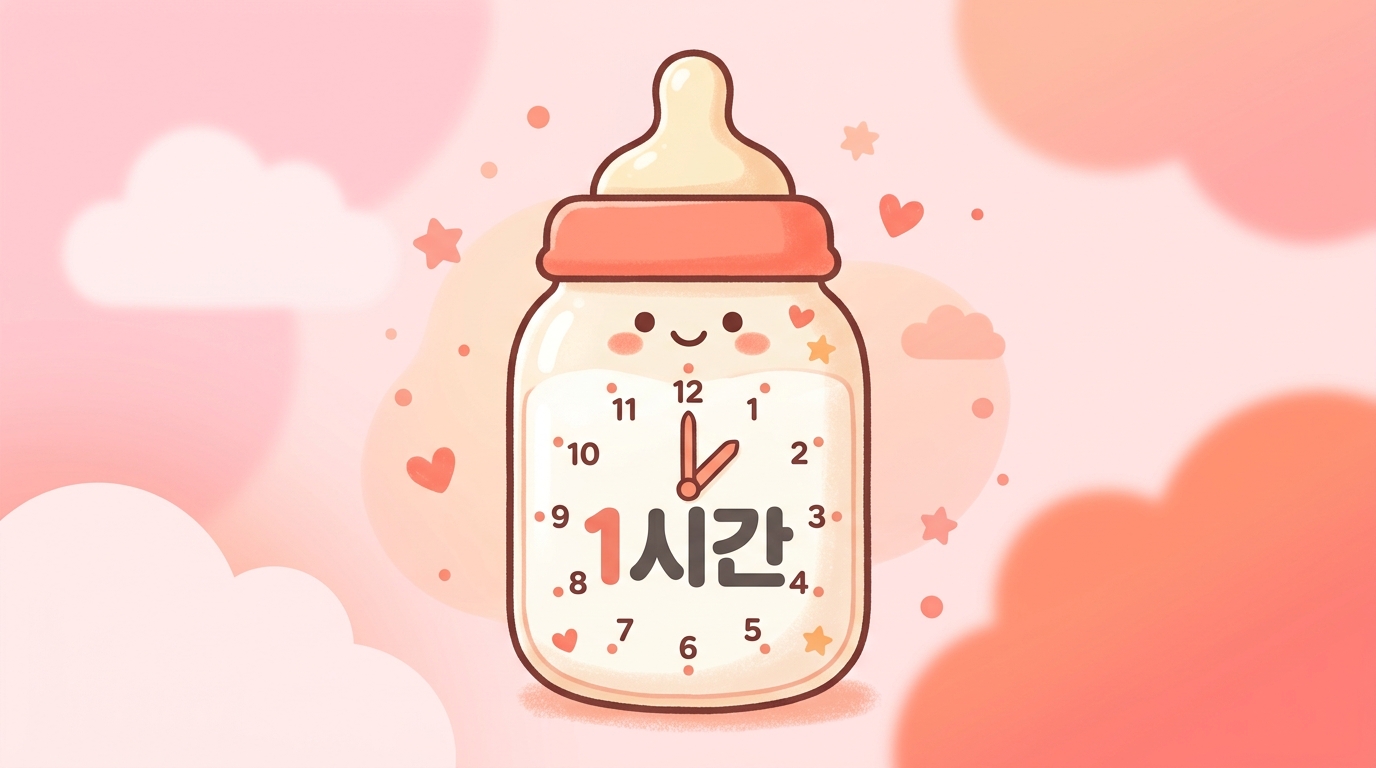 먹다 남은 분유 다시 먹여도 될까? 분유 보관 시간 및 안전 가이드