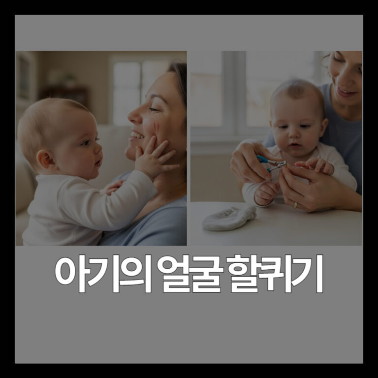 돌전 아기가 엄마 아빠 얼굴을 할퀴는 이유 4가지와 안전한 대처법