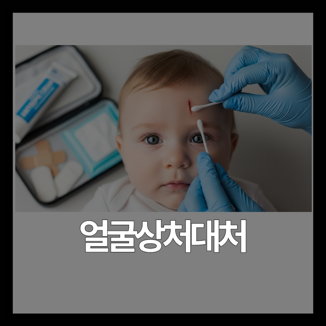 아기 얼굴 상처 대처법 | 병원 가야 할까? 집에서 관리법까지 총정리