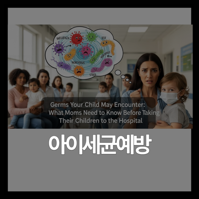 아이 세균 예방법 | 병원 가기 전 엄마가 꼭 알아야 할 5가지