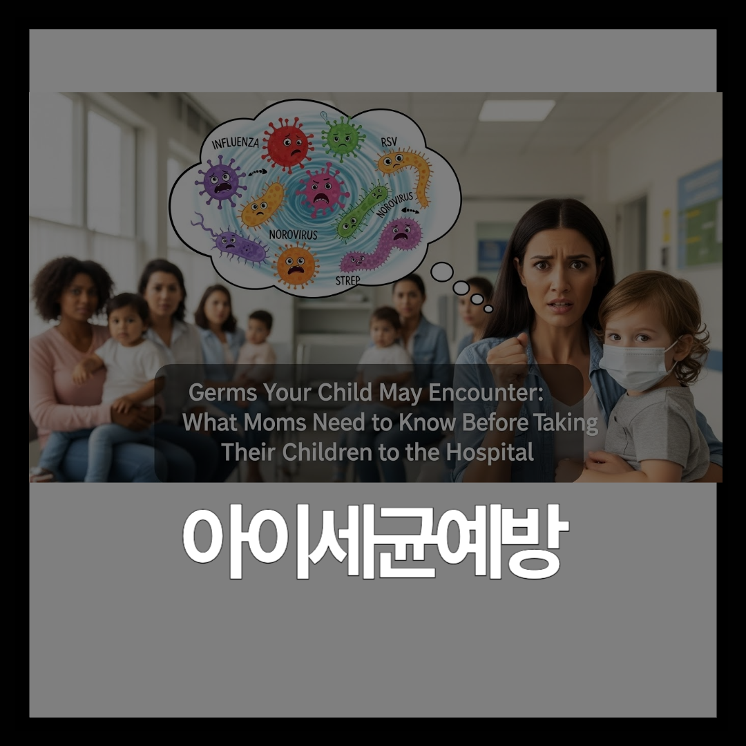 아이 세균 예방법 | 병원 가기 전 엄마가 꼭 알아야 할 5가지