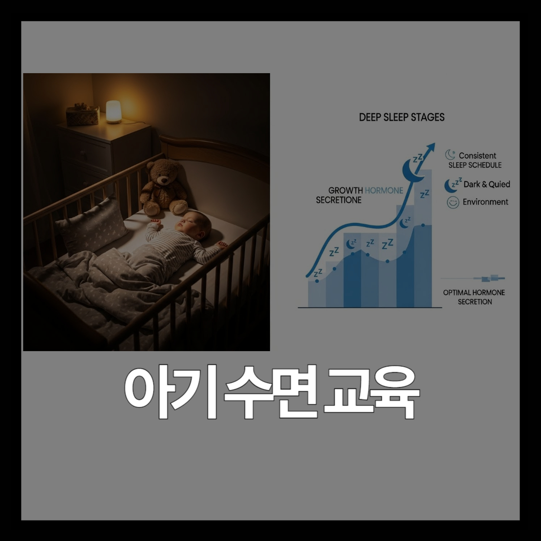 아기 잘 재우는 방법 5가지 | 성장호르몬 분비 극대화 수면 가이드