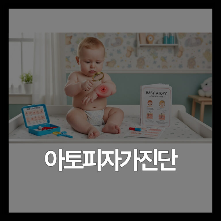 아이 아토피 자가진단: 병원 가기 전 집에서 확인하는 5가지 체크리스트
