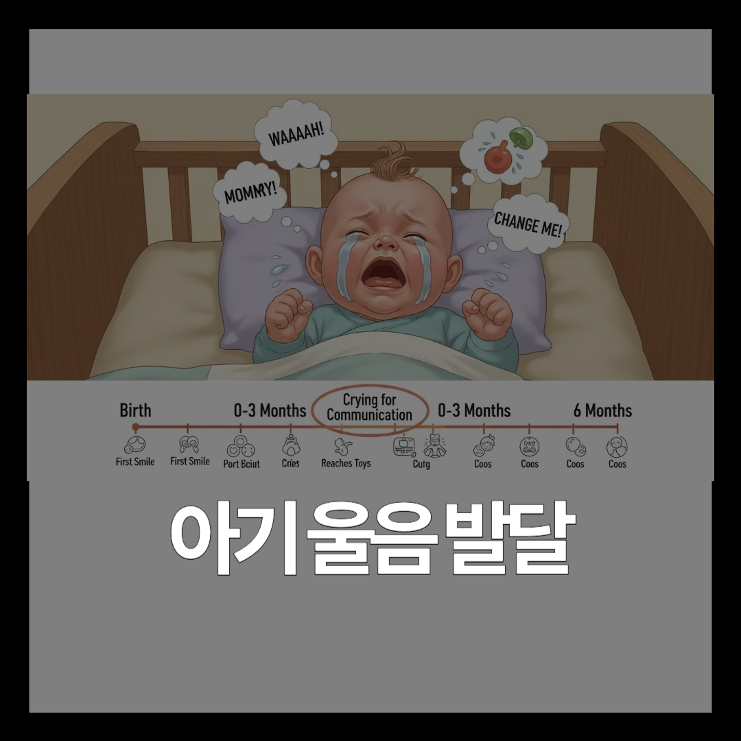 아기 울음 의사소통 발달 | 월령별 언어 성장 완벽 가이드