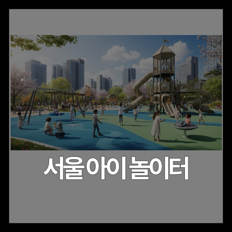 서울 아이와 갈만한 곳 14곳 – 12~36개월 나이대별 장소 추천