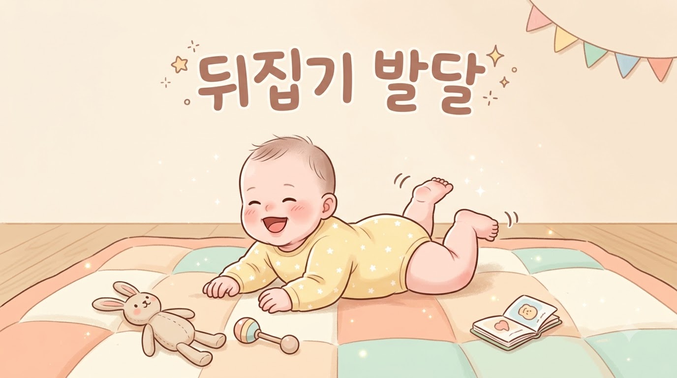 4~6개월 아기 발달 체크리스트 | 뒤집기·이유식 시작 신호까지