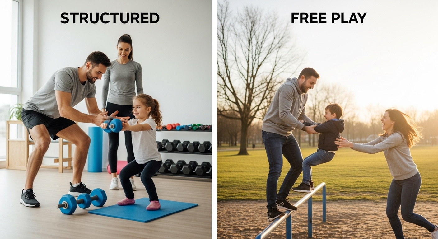 육아는 운동이 아니다 – 아기를 안고 있는 엄마