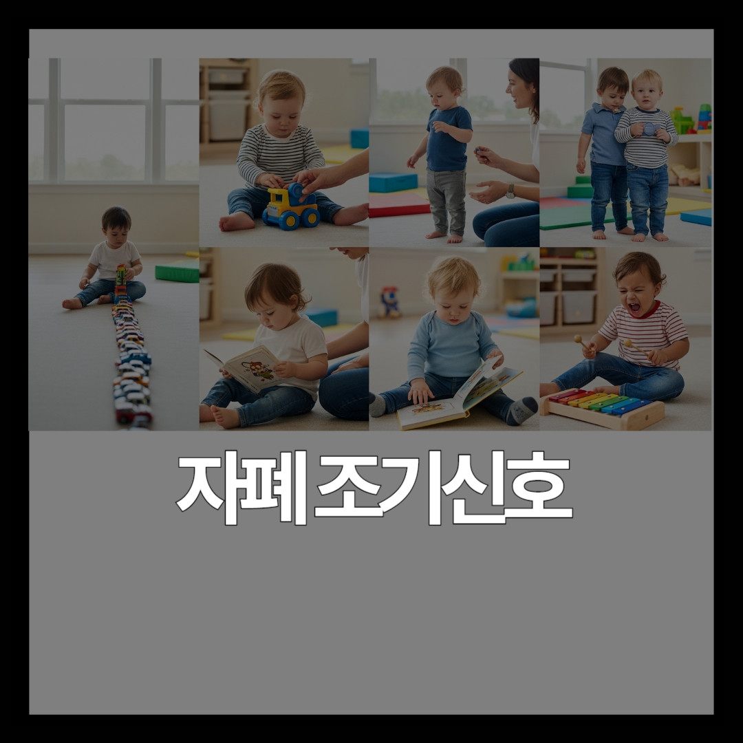 우리 아이 자폐 증상인지 어떻게 알 수 있을까요? 시기별 체크리스트
