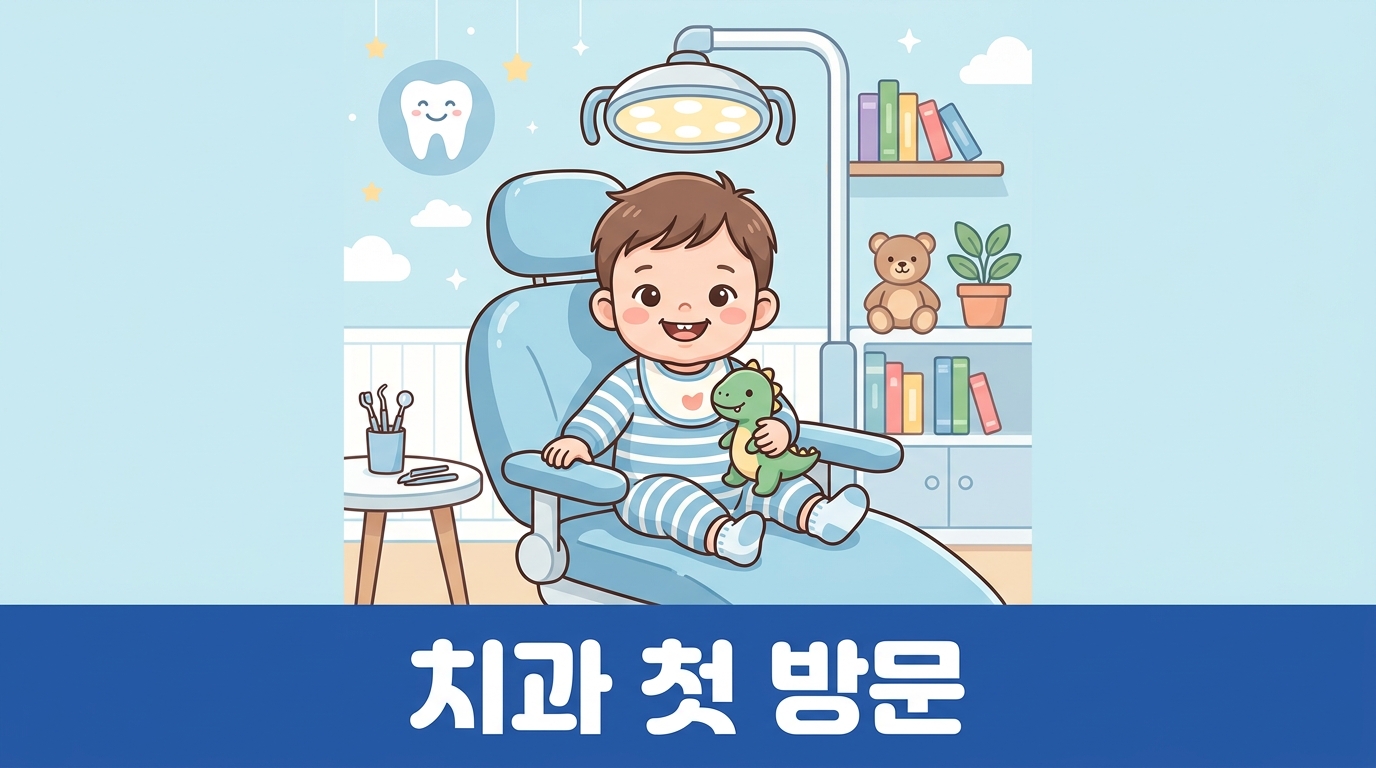 아기 치과 첫 방문, 언제 가야 할까요? 준비 방법 정리