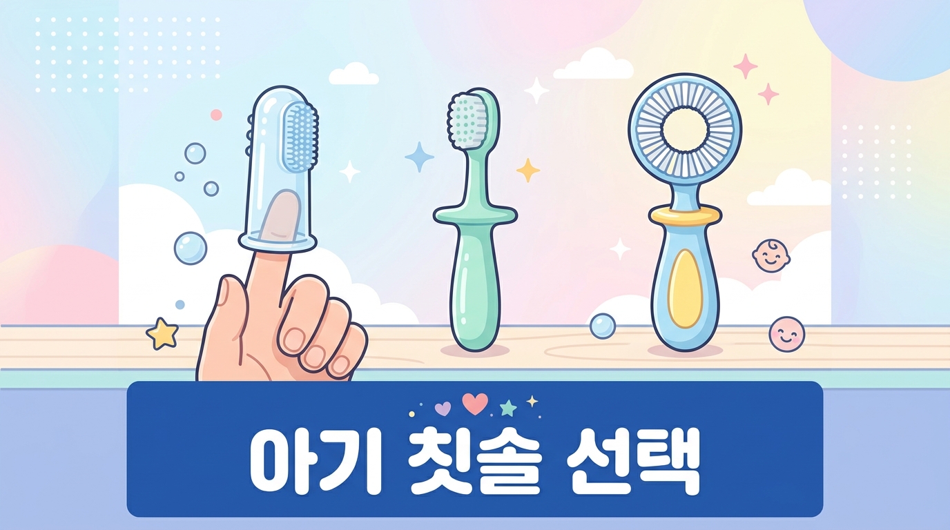 아기 칫솔 고르는 법, 월령별로 어떻게 골라야 할까요?