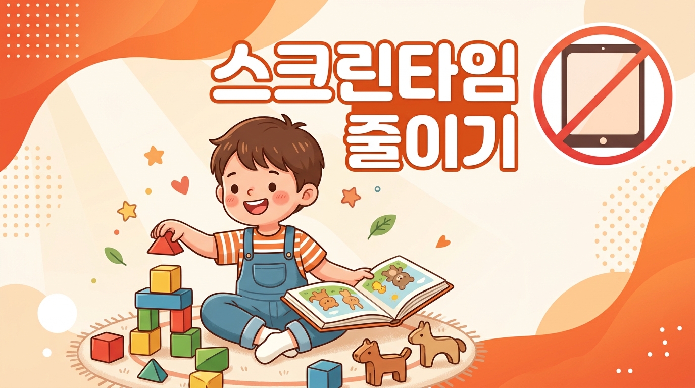아이 스크린 타임 줄이는 방법 7가지, 현실적으로 정리했습니다