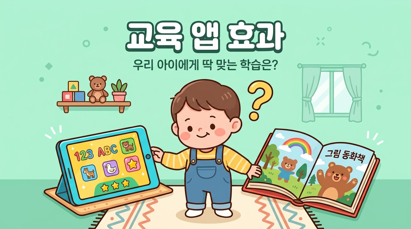 유아 교육용 앱, 정말 아이 발달에 도움이 될까요? 연구로 확인