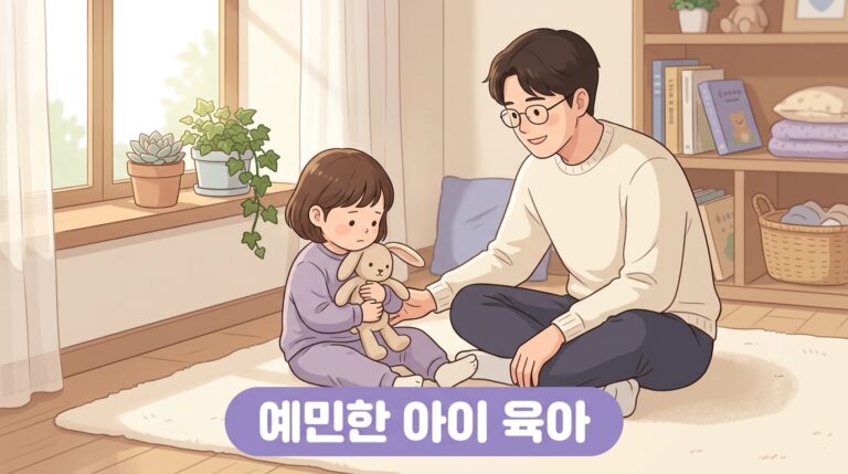 예민한 아이, 왜 그럴까요? 민감한 기질 아이 육아법 정리