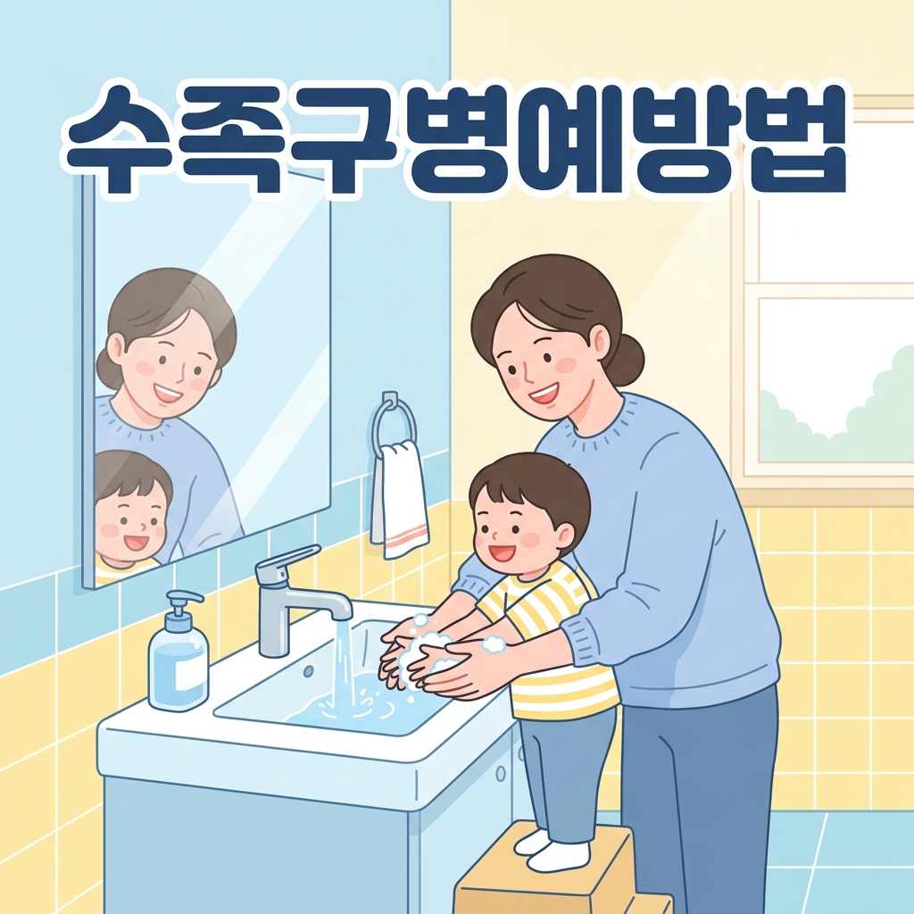 수족구병 전염 경로와 예방법 정리