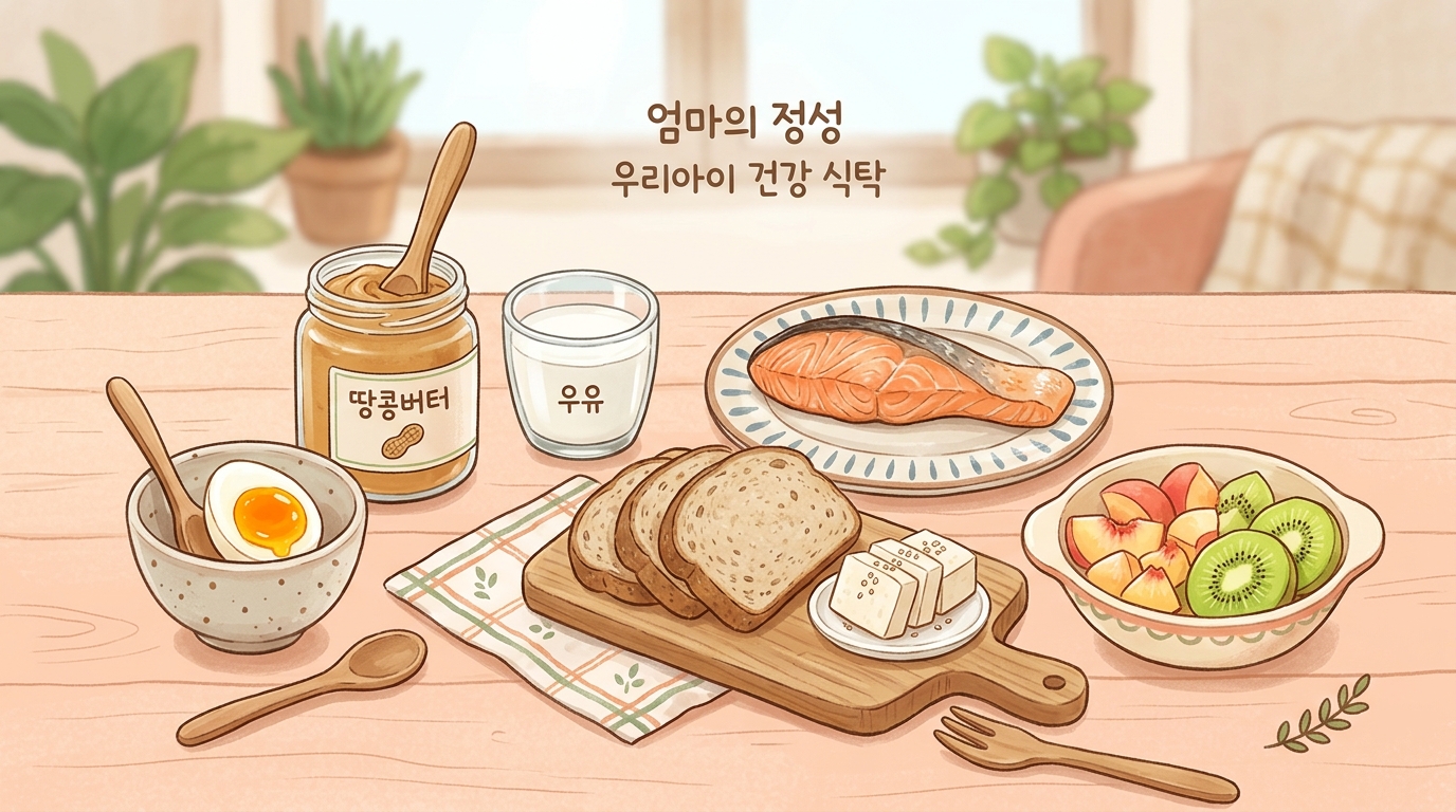 이유식 알레르기 식품 – 달걀·견과류·밀·우유 등 주요 알레르기 유발 식재료