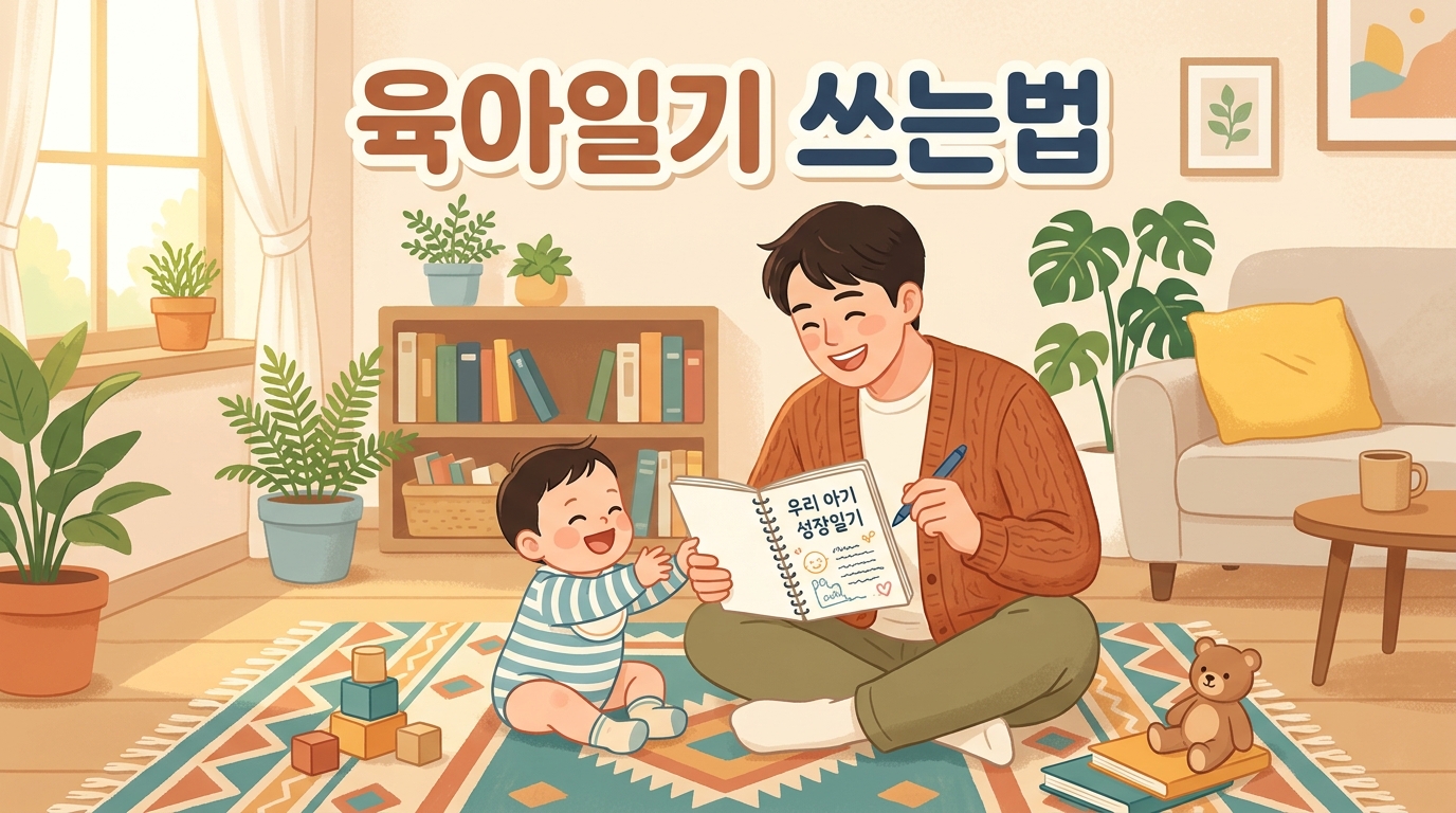 육아일기 쓰는 법, 언제부터 써야 할까요?