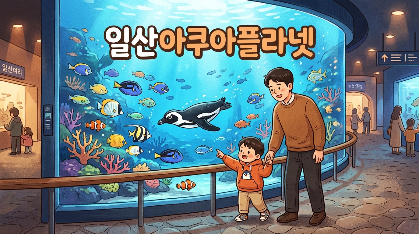 일산 아쿠아플라넷 아이와 가기 전 체크리스트