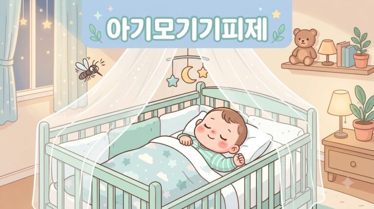 아기 모기 기피제·모기향 사용 시기 정리