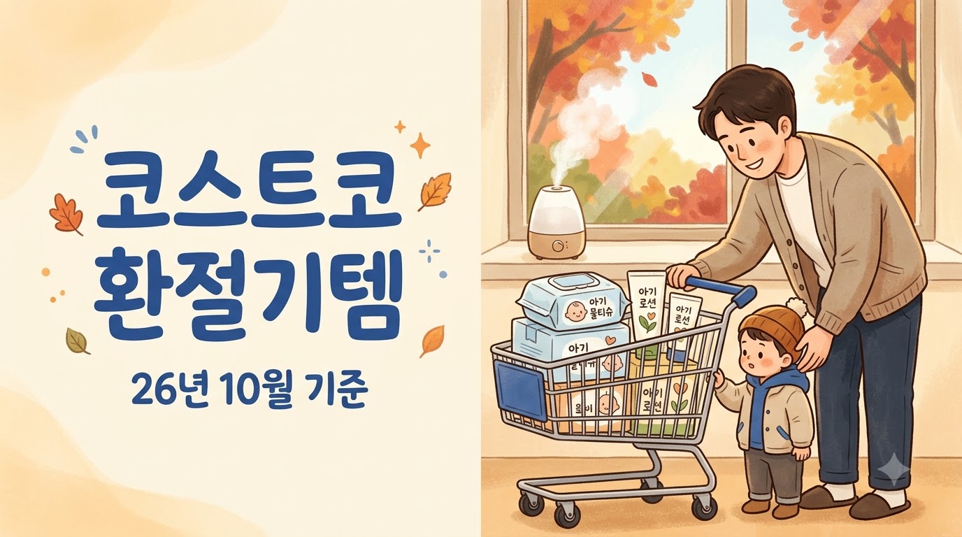 10월 코스트코 육아용품, 환절기엔 뭘 챙겨야 할까요? 10가지 정리했습니다